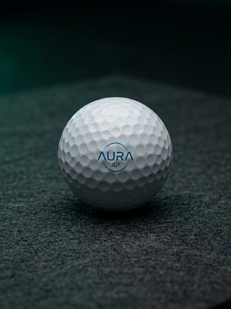 VGA Intelligent Golf Ball by AURA licensed by VGA Network